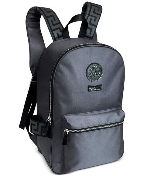 versace complimentary backpack|Versace backpack for men.